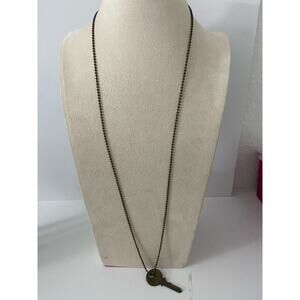 Vintage Curtis key necklace